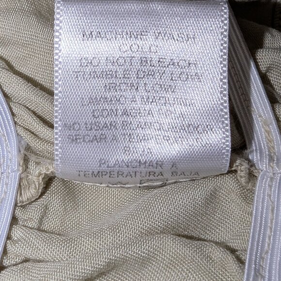 Love Tree | 100% Tencel Light Sage Green Off Shoulder Crop Top | Size Medium - Picture 8 of 10